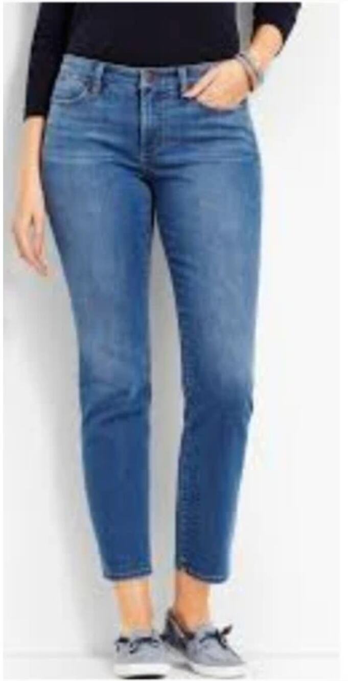 Talbots Everyday Relaxed Cropped Jeans 20W 20
